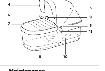 Bassinet features and components
