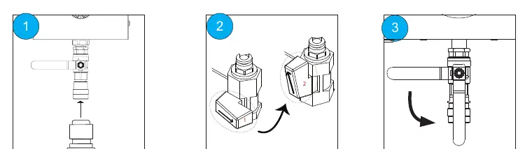 System start and preparation steps