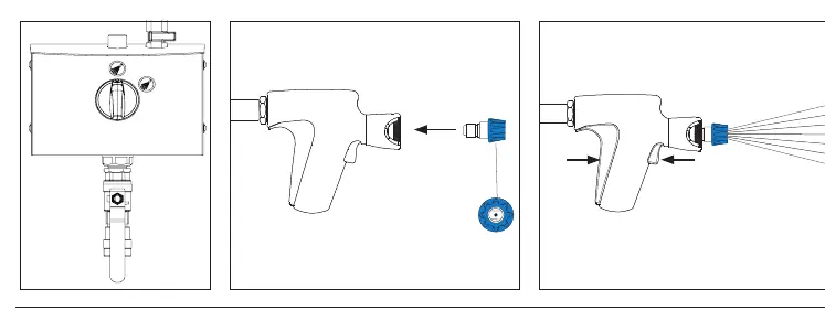 Rinsing mode operation