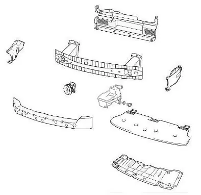 Factory parts removal diagram