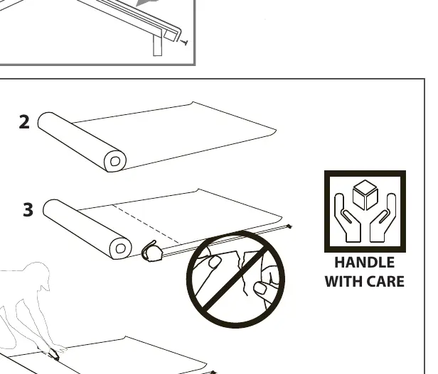 Step 12: Felt installation