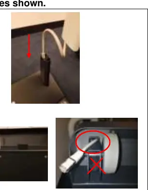 Load cell cable routing steps