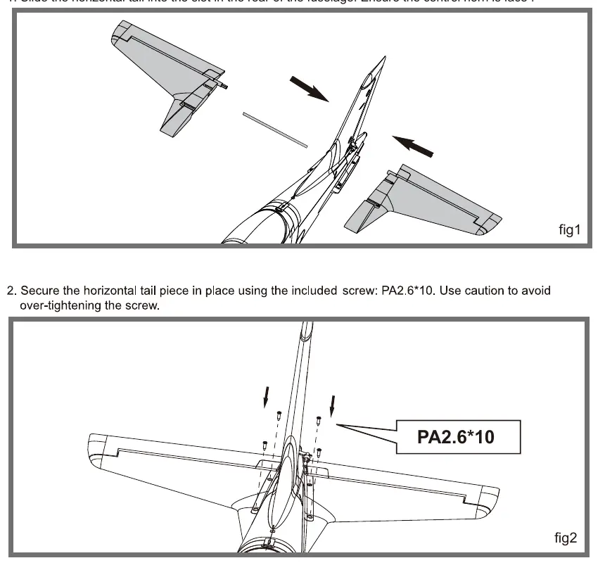 Horizontal Tail Installation