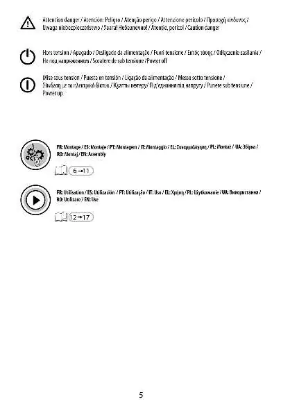 Understand safety symbols and navigation
