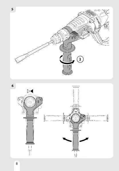 Attach and adjust the side handle