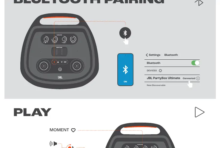 Bluetooth pairing process