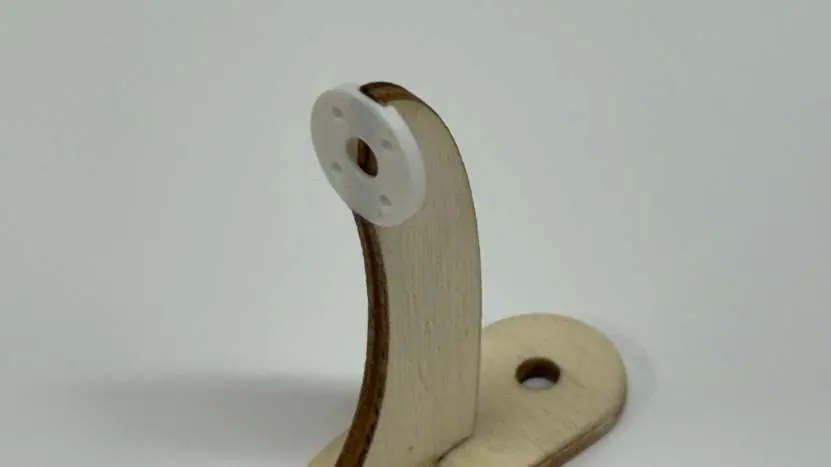 Motor mount assembly detail