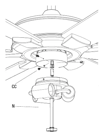 Installing the light kit