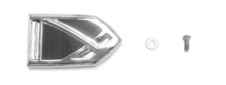 Included parts: Brake Pad, Flat Washer, and Button Socket Cap Screw.