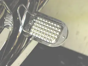Installed ISO Brake Pedal Pad