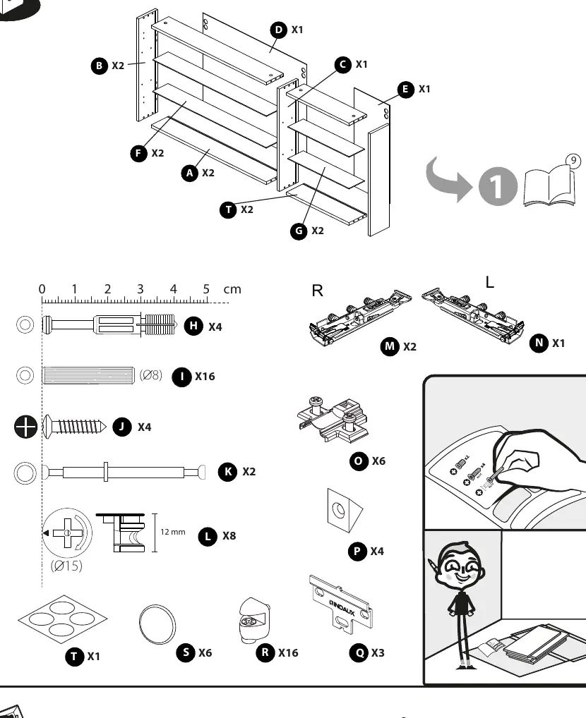 Parts and hardware identification