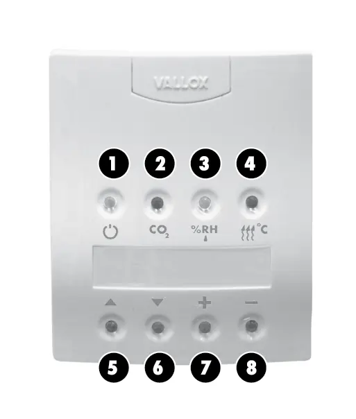 Control panel keyboard layout