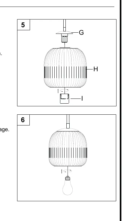 Assembly steps 5 and 6
