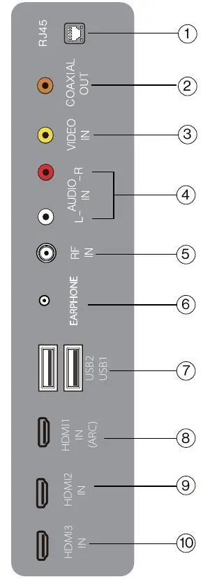 Input & Output ports