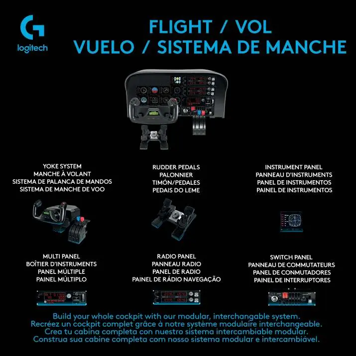 Logitech G Flight ecosystem