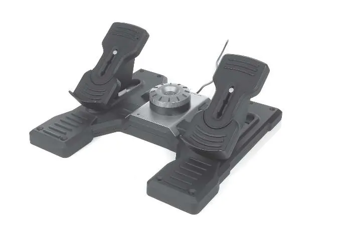 Logitech G Flight Rudder Pedals features and adjustments