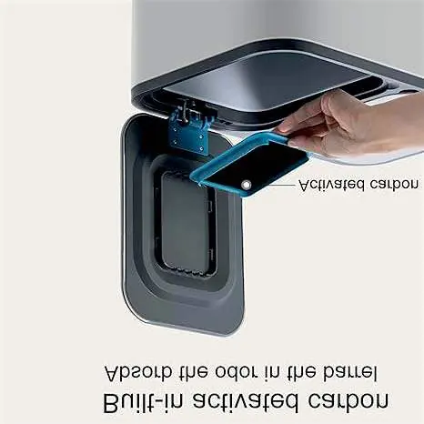 Activated carbon filter installation.