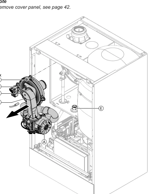 Removing the burner