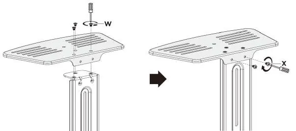 Camera shelf assembly