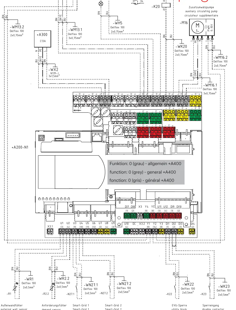 General plug-in wiring diagram.