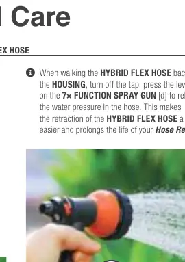 Using the spray gun