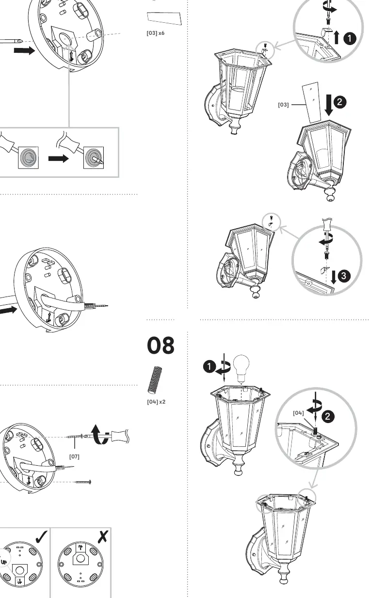 Installation steps 04-08