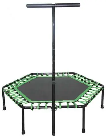 Complete view of the trampoline