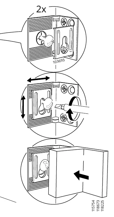 Step 16: Final wall attachment