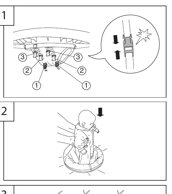 Adjusting the seat height