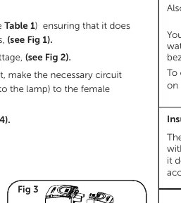 Fig 3: Connector wiring