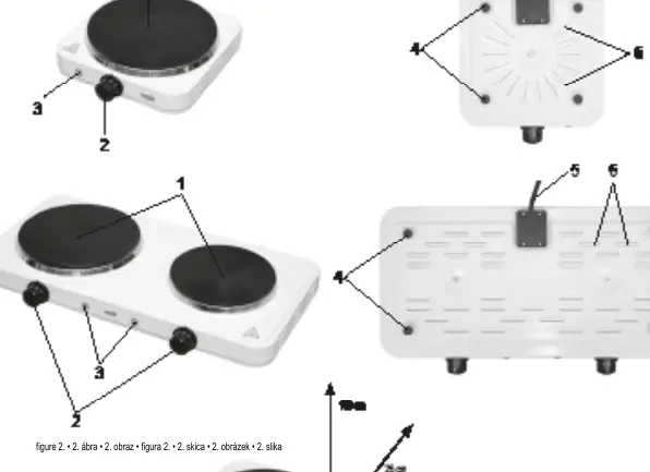 Structure of the hot plate (Figure 1)