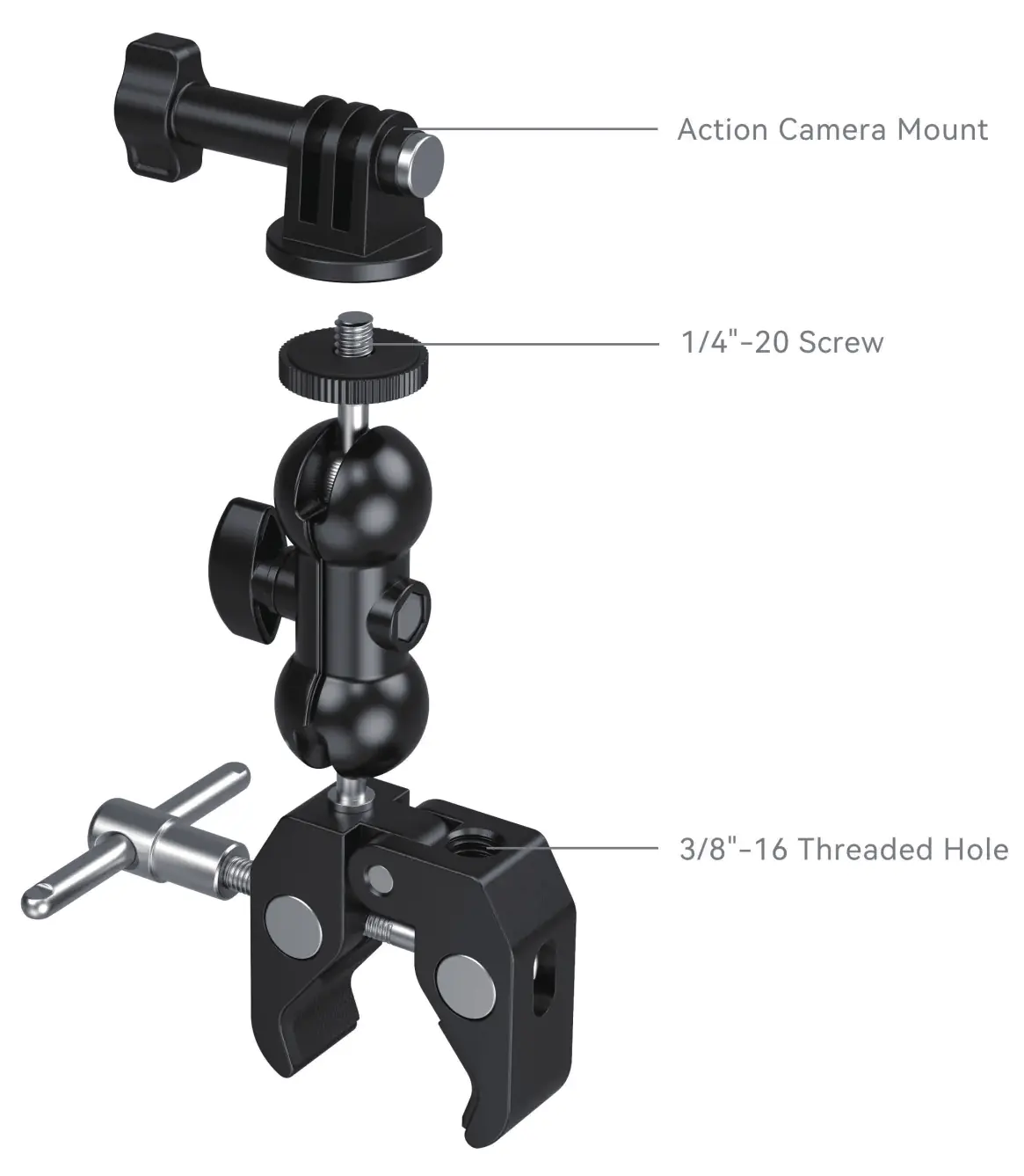 Components of the Crab-Shaped Clamp Kit