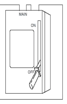 Main Electrical Disconnect
