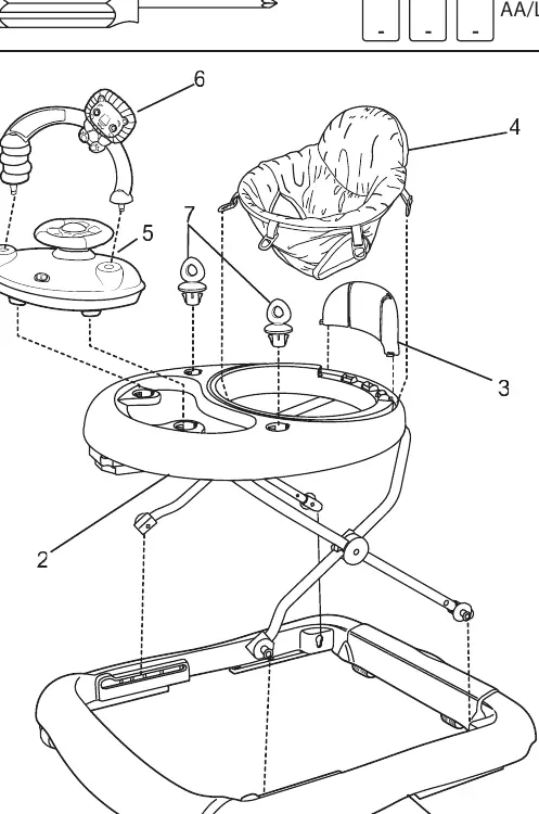 Parts diagram