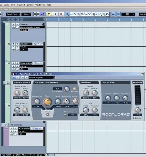 FX Channel track setup