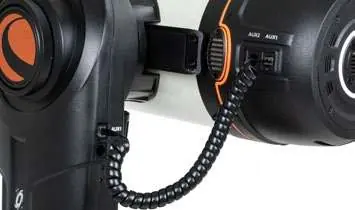Attaching the tube to the mount