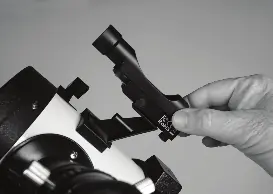 Finderscope adjustment