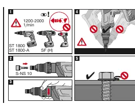 Step-by-step installation instructions.