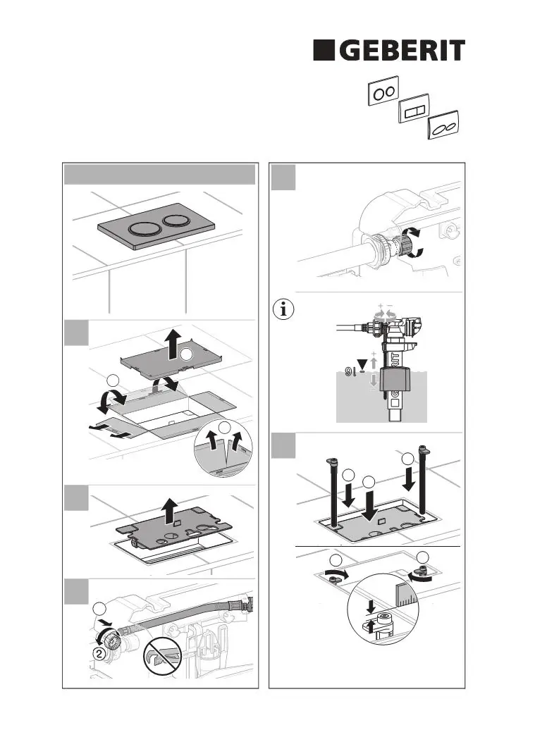Initial setup and water connection