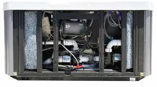1 Pump model equipment compartment