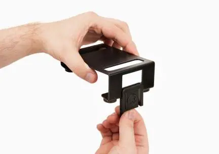 Inserting the QuickMount lock