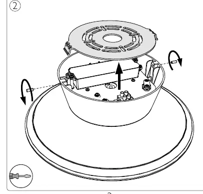 Remove the mounting bracket