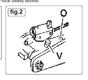 Fig 2: Filler plug and safety valve
