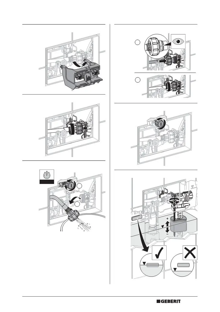 Installation steps for the Sigma 12 cm variant.