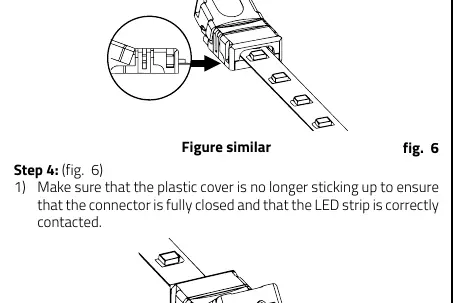 Connector assembly steps 4-6