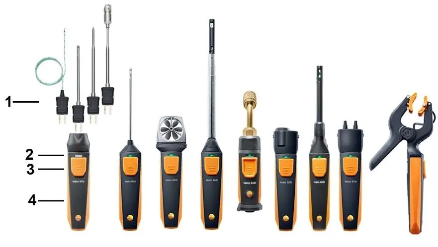Overview of Testo Smart Probes
