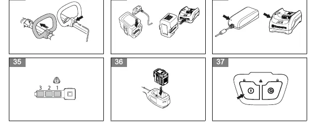 Assembly steps for guard, head, and handle