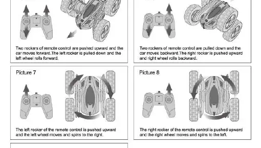 Advanced operation diagrams for maneuvers.