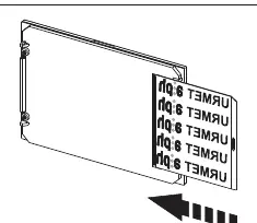Name tag insertion procedure
