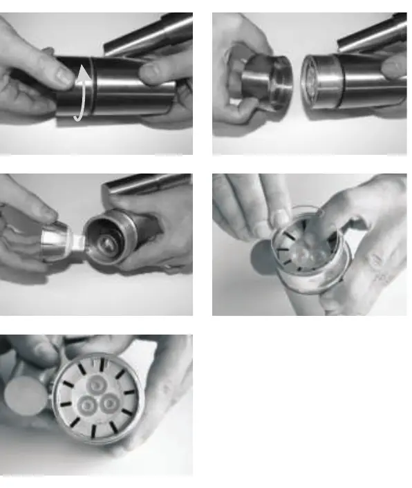 Steps to replace the light source
